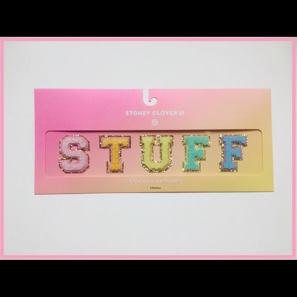 STONEY CLOVER LANE x TARGET STICKER PATCH “STUFF”